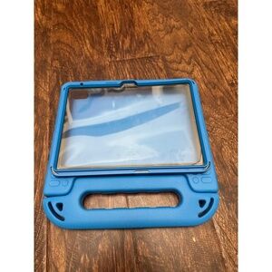NEW Blue Protective Case Durable Kid-Friendly Built-In Handle Tablet Accessory